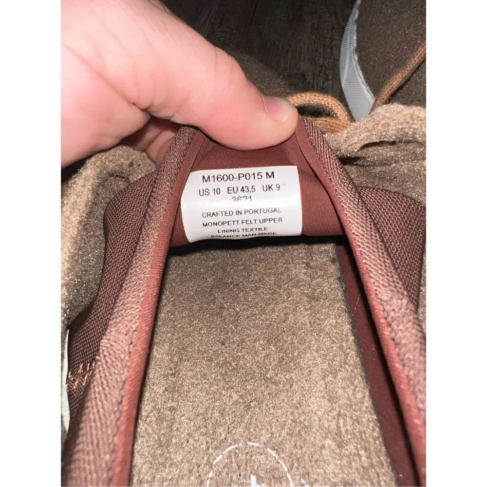 Samuel Hubbard Flight Eco Cappuccino Felt Size 10 Men’s